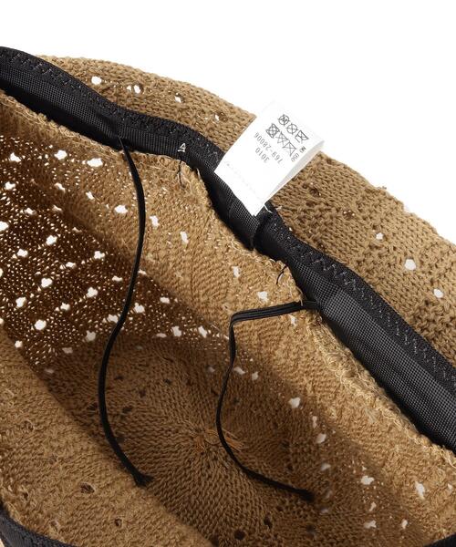 grove（グローブ）の「◆【雑誌掲載】柄編みサーモダウンハット（ハット・レディース・ベージュ/ブラック/アイボリー・00）」の9枚目の写真