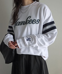 ＭＬＢワッペン刺繍チームロゴスウェット