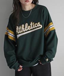 MLBワッペン刺繍チームロゴスウェット