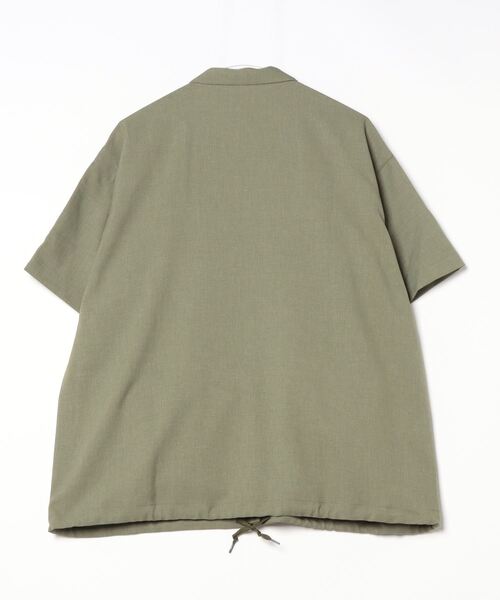 NEW BALANCE(ニューバランス)の「【別注】ニューバランス New Balance THE CITY ショートスリーブサマーシャツ 限定コラボ(Tシャツ/カットソー・レディース・オリーブ/アイボリー/ブルーグレー・S/M/L/XL)」の4枚目の写真