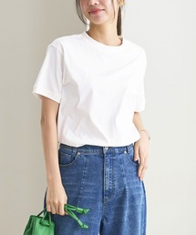 BELLUNA PLUS（ベルーナ）の「新色追加！ヒンヤリ！綿１００％Ｔシャツ（Tシャツ/カットソー）」