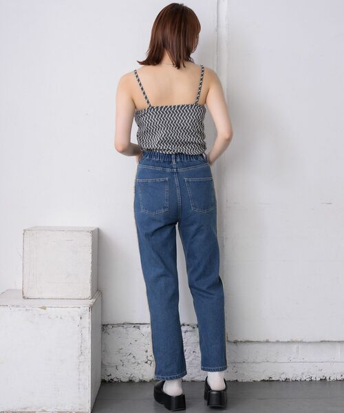 RETRO GIRL(レトロガール)の「柄カップ付キャミ(キャミソール・レディース・ブラウン系その他/ブルー系その他/ホワイト系その他・FREE)」の7枚目の写真