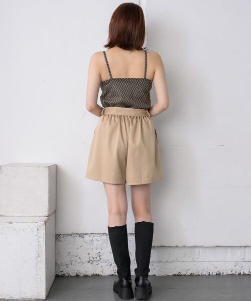 RETRO GIRL(レトロガール)の「柄カップ付キャミ(キャミソール・レディース・ブラウン系その他/ブルー系その他/ホワイト系その他・FREE)」の15枚目の写真