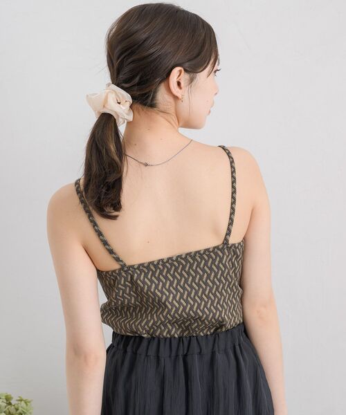 RETRO GIRL(レトロガール)の「柄カップ付キャミ(キャミソール・レディース・ブラウン系その他/ブルー系その他/ホワイト系その他・FREE)」の19枚目の写真