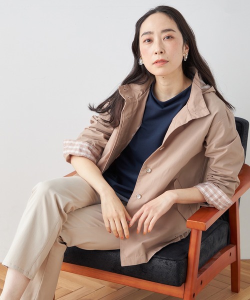 DECOY SINCE 1981(デコイシンスイチキュウハチイチ)の「ドッキングプルオーバー(Tシャツ/カットソー・レディース・ネイビー/サックスブルー・M/L/LL)」の13枚目の写真