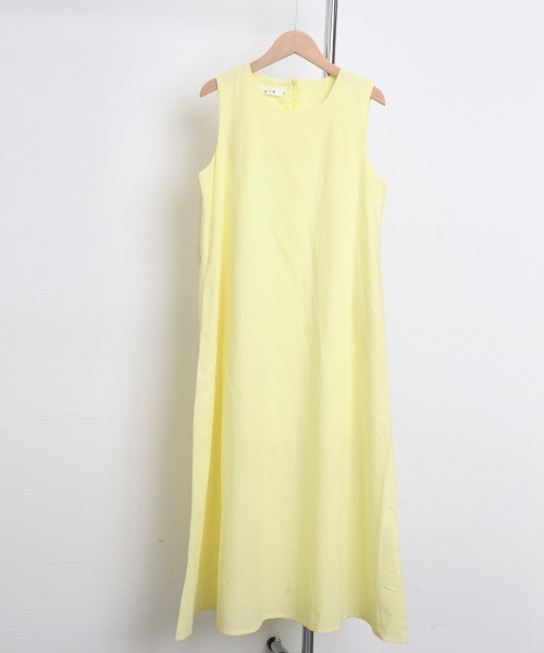 Miniministore（ミニミニストア）の「リネンワンピース ノースリーブ 韓国風 夏服（ワンピース・レディース・ホワイト/イエロー・XL/L/M）」の16枚目の写真