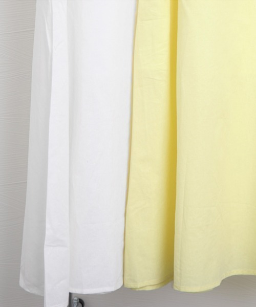 Miniministore（ミニミニストア）の「リネンワンピース ノースリーブ 韓国風 夏服（ワンピース・レディース・ホワイト/イエロー・XL/L/M）」の19枚目の写真