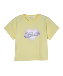 MILKFED. | HEART LOGO COMPACT S/S TEE(Tシャツ/カットソー)