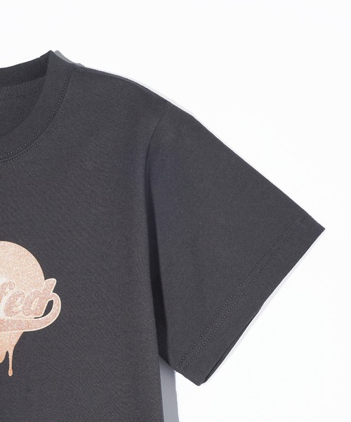 MILKFED.（ミルクフェド）の「HEART LOGO COMPACT S/S TEE（Tシャツ/カットソー・レディース・ライトイエロー/ホワイト/チャコール・S/M）」の7枚目の写真