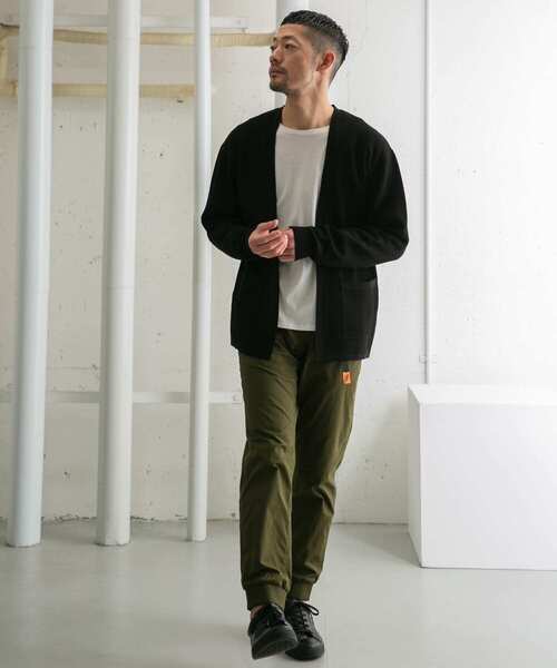 URBAN RESEARCH ROSSO MEN（アーバンリサーチロッソメン）の「変形カノコトッパーカーディガン（カーディガン/ボレロ・メンズ・ブラック/グリーン/ネイビー・MEDIUM/LARGE）」の19枚目の写真