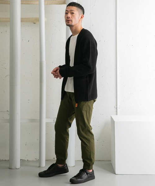 URBAN RESEARCH ROSSO MEN（アーバンリサーチロッソメン）の「変形カノコトッパーカーディガン（カーディガン/ボレロ・メンズ・ブラック/グリーン/ネイビー・MEDIUM/LARGE）」の20枚目の写真