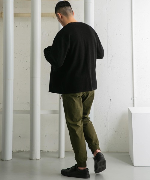 URBAN RESEARCH ROSSO MEN（アーバンリサーチロッソメン）の「変形カノコトッパーカーディガン（カーディガン/ボレロ・メンズ・ブラック/グリーン/ネイビー・MEDIUM/LARGE）」の21枚目の写真