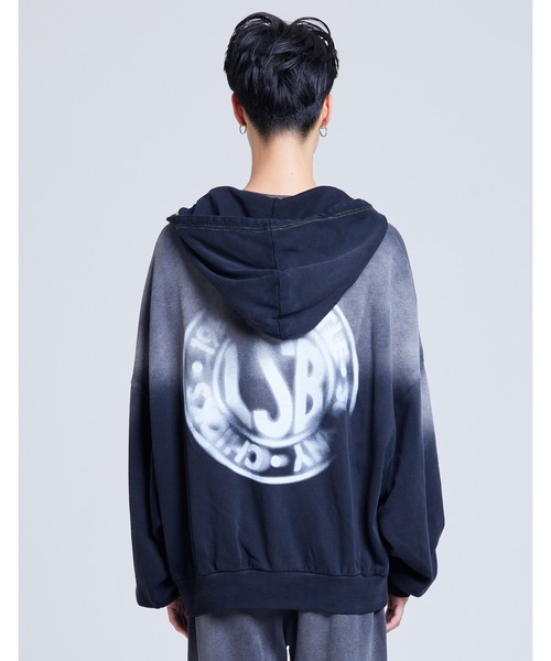 セール】gradation logo zip hoodie（パーカー）｜Little sunny