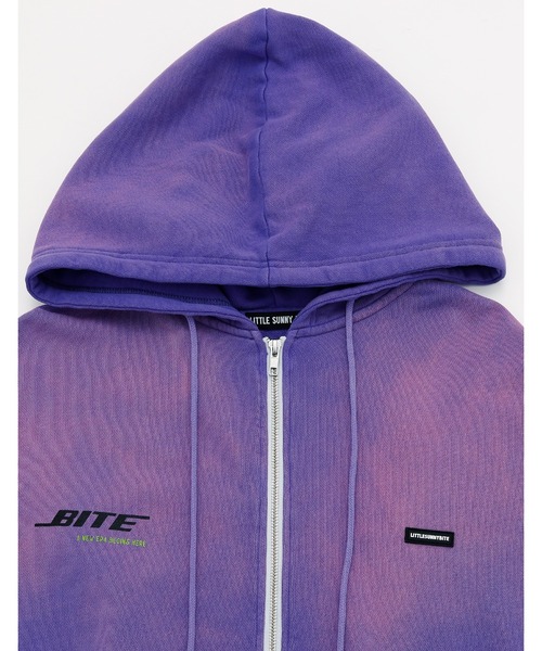 セール】gradation logo zip hoodie（パーカー）｜Little sunny