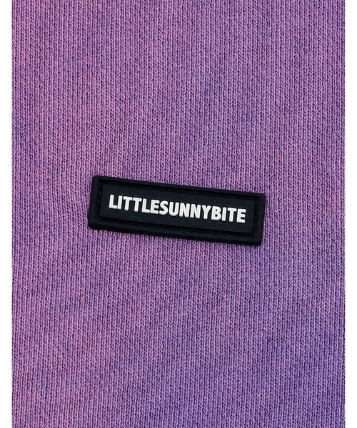 Little sunny bite(リトルサニーバイト)の「gradation logo zip hoodie(パーカー・レディース・パープル/イエロー/ピンク/ブラック・SMALL/MEDIUM)」の15枚目の写真