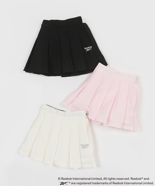 petit main（プティマイン）の「【Reebok】ロゴプリーツスカパン（スカート・キッズ・ブラック/ライトピンク/オフホワイト・80ｃｍ/90cm/100cm/110cm/120cm/130cm/140cm）」の4枚目の写真