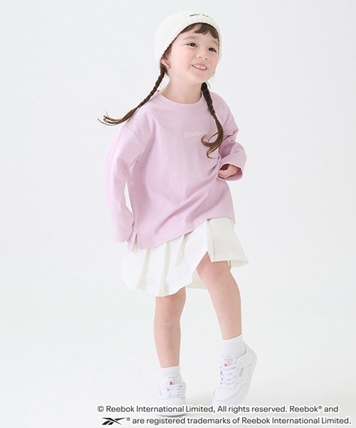 petit main（プティマイン）の「【Reebok】ロゴプリーツスカパン（スカート・キッズ・ブラック/ライトピンク/オフホワイト・80ｃｍ/90cm/100cm/110cm/120cm/130cm/140cm）」の20枚目の写真