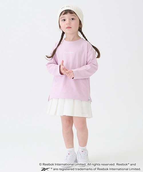 petit main（プティマイン）の「【Reebok】ロゴプリーツスカパン（スカート・キッズ・ブラック/ライトピンク/オフホワイト・80ｃｍ/90cm/100cm/110cm/120cm/130cm/140cm）」の21枚目の写真
