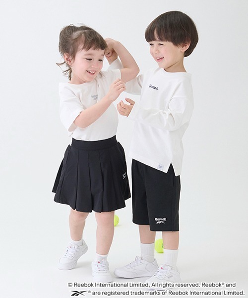 petit main（プティマイン）の「【Reebok】ロゴプリーツスカパン（スカート・キッズ・ブラック/ライトピンク/オフホワイト・80ｃｍ/90cm/100cm/110cm/120cm/130cm/140cm）」の14枚目の写真