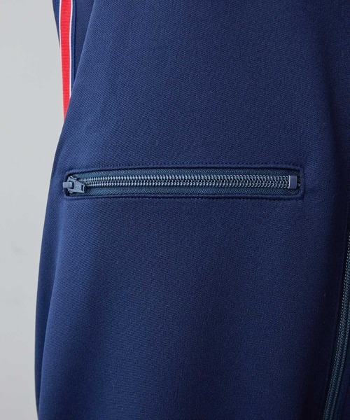 ear PAPILLONNER（イアパピヨネ）の「【GDSS(ジーディーエスエス)】ear別注・トラックオーバーオール（サロペット/オーバーオール・レディース・ブラック/ネイビー・MEDIUM）」の4枚目の写真