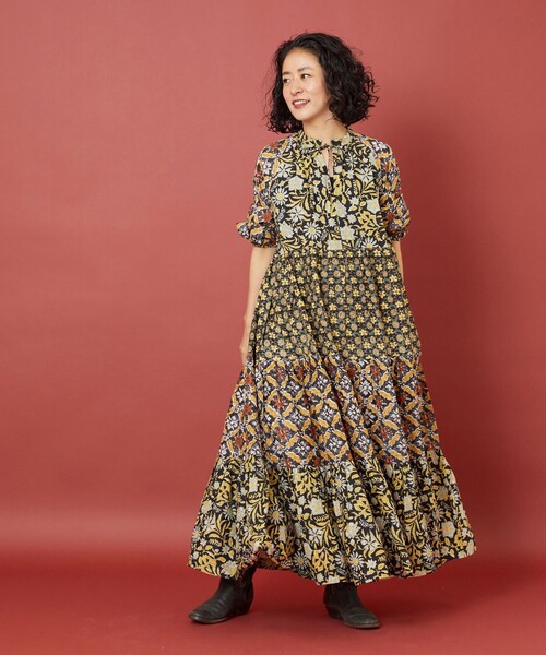 Freada（フリーダ）の「Freada/フリーダ インド四段パッチワーク