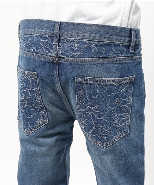 PANTS...（パンツ）の「ABC SLIM DENIM PANTS WASH（デニムパンツ・メンズ・インディゴブルー・MEDIUM/SMALL/X-LARGE/LARGE/XX-LARGE）」の6枚目の写真