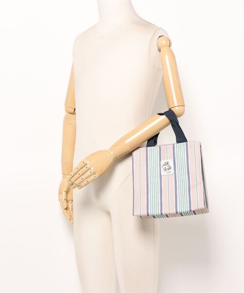 emesuelee(エメスーリー)の「保冷保温ランチスクエアBAG(エコバッグ/サブバッグ・レディース・ベージュ系1/ライトベージュ/ブルー/グリーン/イエロー/アイボリー/ピンク/ネイビー/チャコールグレー・フリー)」の22枚目の写真