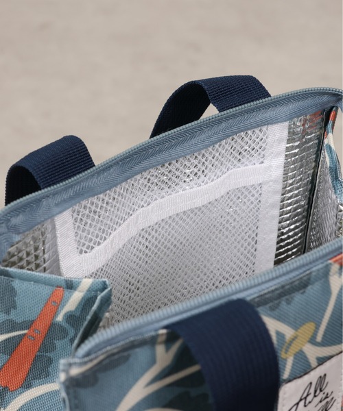 emesuelee(エメスーリー)の「保冷保温ランチスクエアBAG(エコバッグ/サブバッグ・レディース・ベージュ系1/ライトベージュ/ブルー/グリーン/イエロー/アイボリー/ピンク/ネイビー/チャコールグレー・フリー)」の16枚目の写真