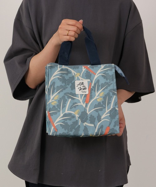 emesuelee(エメスーリー)の「保冷保温ランチスクエアBAG(エコバッグ/サブバッグ・レディース・ベージュ系1/ライトベージュ/ブルー/グリーン/イエロー/アイボリー/ピンク/ネイビー/チャコールグレー・フリー)」の13枚目の写真