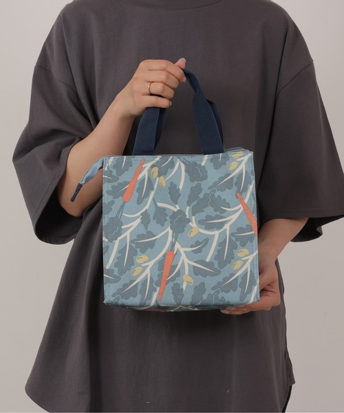 emesuelee(エメスーリー)の「保冷保温ランチスクエアBAG(エコバッグ/サブバッグ・レディース・ベージュ系1/ライトベージュ/ブルー/グリーン/イエロー/アイボリー/ピンク/ネイビー/チャコールグレー・フリー)」の14枚目の写真