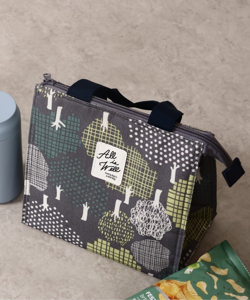 emesuelee(エメスーリー)の「保冷保温ランチスクエアBAG(エコバッグ/サブバッグ・レディース・ベージュ系1/ライトベージュ/ブルー/グリーン/イエロー/アイボリー/ピンク/ネイビー/チャコールグレー・フリー)」の19枚目の写真