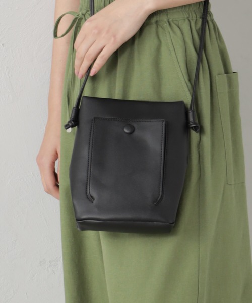 FOUND GOOD（ファウンドグッド）の「ゴウヒミニショルダー（ショルダーバッグ・レディース・パープル系2/グリーン系4/ホワイト系5/ブラック・FREE）」の7枚目の写真