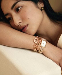 Daniel Wellington（ダニエルウェリントン）の「BOUND 3-LINK GOLD レディース腕時計（アナログ腕時計）」