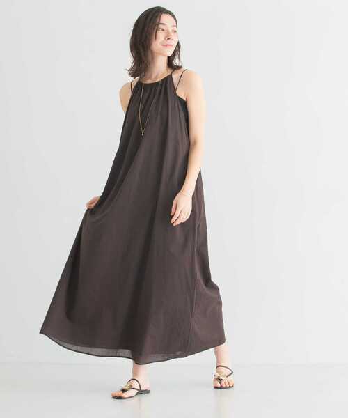 URBAN RESEARCH(アーバンリサーチ)の「コットンボイルアメスリキャミワンピース(ワンピース・レディース・ベージュ/ブラウン/レッド・38/36)」の17枚目の写真