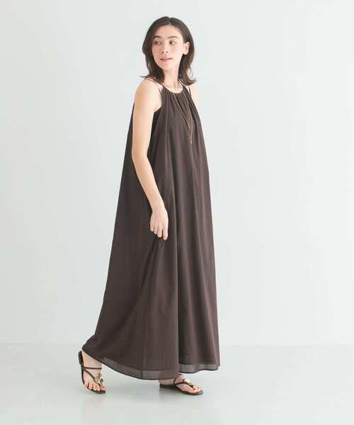 URBAN RESEARCH(アーバンリサーチ)の「コットンボイルアメスリキャミワンピース(ワンピース・レディース・ベージュ/ブラウン/レッド・38/36)」の18枚目の写真