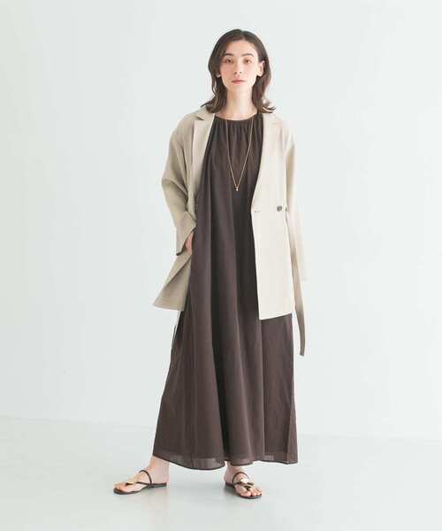 URBAN RESEARCH(アーバンリサーチ)の「コットンボイルアメスリキャミワンピース(ワンピース・レディース・ベージュ/ブラウン/レッド・38/36)」の22枚目の写真