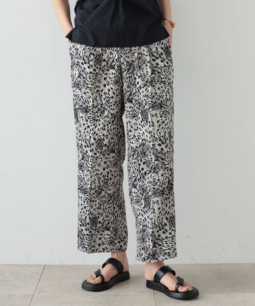 GALLEST（ギャレスト）の「◆ボヘミアンプリントパンツ（その他パンツ・レディース・ワイン系1/ブラック系4・38/36）」の2枚目の写真