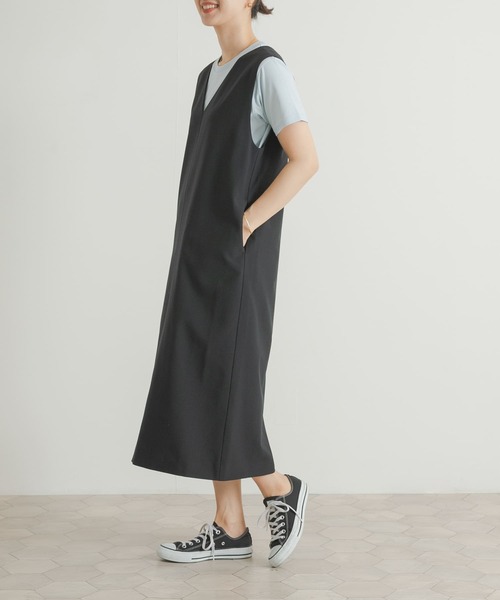 『UR TECH』ストレートラインジャンパースカート URBAN RESEARCH DOORS（アーバンリサーチドアーズ）の「『UR