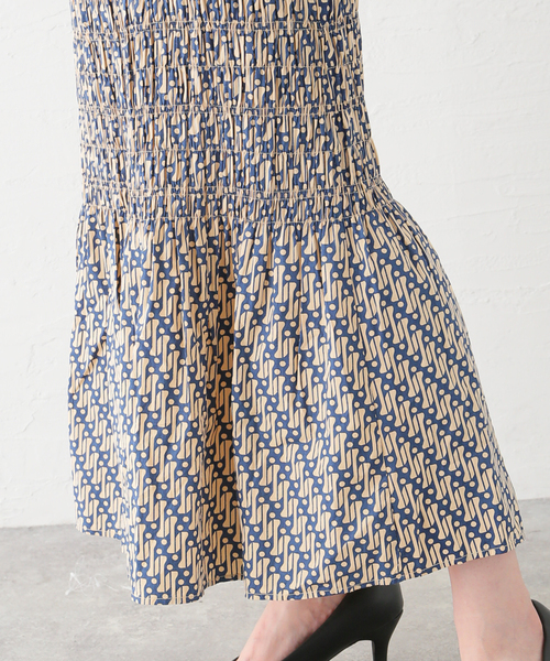 【サラマリカ】GEOMETRIC PATTERN SK 020341S K3 sara mallika（サラ マリカ）の「【SARA MALLIKA】GEOMETRIC