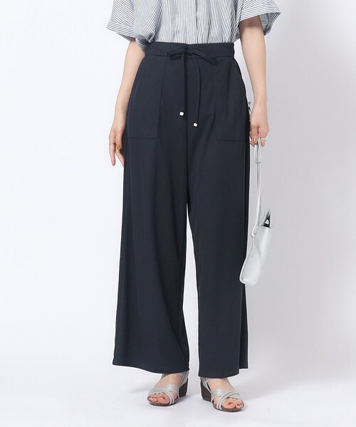 DRESKIP（ドレスキップ）の「◆【M-LL/選べる着丈】イージーベイカー ワイドパンツ（その他パンツ・レディース・ブラウン系/ネイビー/カーキ/オレンジ/ブラック/ブルー・02/42/38/40/04/03）」の7枚目の写真