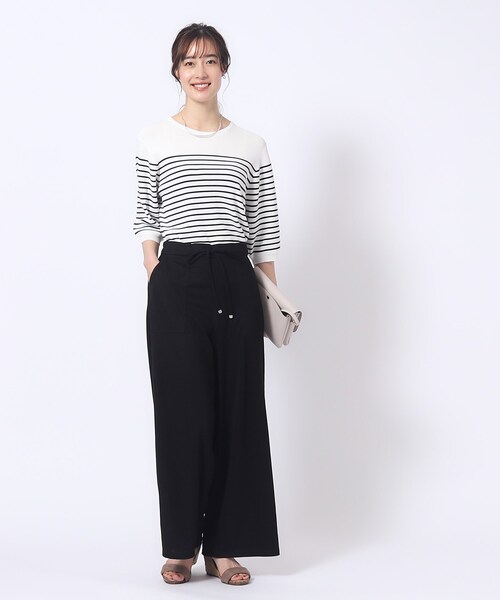 DRESKIP（ドレスキップ）の「◆【M-LL/選べる着丈】イージーベイカー ワイドパンツ（その他パンツ・レディース・ブラウン系/ネイビー/カーキ/オレンジ/ブラック/ブルー・02/42/38/40/04/03）」の17枚目の写真