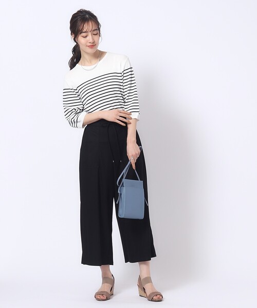 DRESKIP（ドレスキップ）の「◆【M-LL/選べる着丈】イージーベイカー ワイドパンツ（その他パンツ・レディース・ブラウン系/ネイビー/カーキ/オレンジ/ブラック/ブルー・02/42/38/40/04/03）」の20枚目の写真