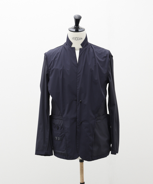 HERNO（ヘルノ）の「HERNO ( ヘルノ) Light Matt Stretch 2BJK GA00021UL（テーラードジャケット・メンズ・ブラック/ネイビー・44/48/46）」の10枚目の写真