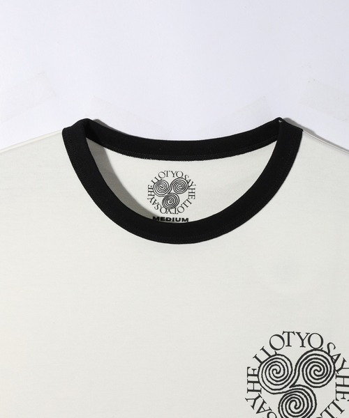 【セール】SAY HELLO JAN TRIM S/S TEE 24SS-F04(Tシャツ/カットソー)|SAYHELLO(セイハロー) 【セール】SAY HELLO JAN TRIM S/S TEE 24SS-F04(Tシャツ/カットソー)|SAYHELLO(セイハロー)