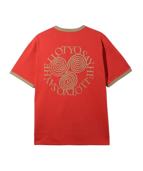 【セール】SAY HELLO JAN TRIM S/S TEE 24SS-F04(Tシャツ/カットソー)|SAYHELLO(セイハロー) 【セール】SAY HELLO JAN TRIM S/S TEE 24SS-F04(Tシャツ/カットソー)|SAYHELLO(セイハロー)