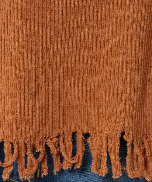 Another Edition（アナザーエディション）の「リブタチキリプルオーバー/AEBC　COリブタチキリPO（Tシャツ/カットソー・レディース・ライトグレー/オレンジ/ブラック/グレー・フリー）」の20枚目の写真