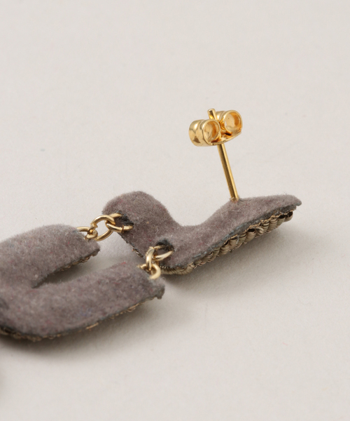 IENA SOPHIA203 LETTER EA LUCK ピアス SOPHIA203/ソフィア203】 LETTER EA LUCK ピアス(両耳)（ピアス