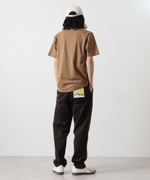 BIG MIKE（ビッグマイク）の「BIGMIKE TEEシャツ 半袖（Tシャツ/カットソー・メンズ・オリーブ/ブラック/キャメル/ホワイト/ネイビー・M/L/XL）」の12枚目の写真