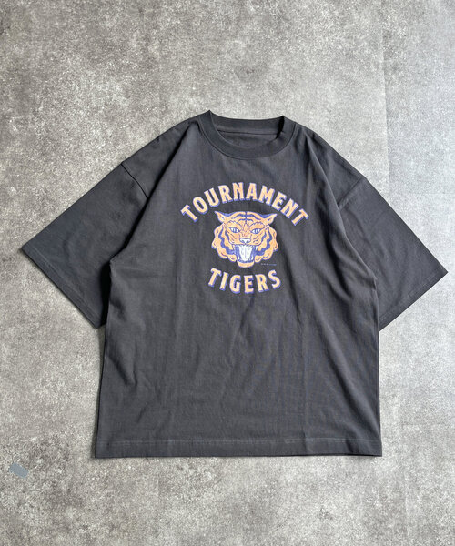 CPCM（シーピーシーエム）の「ヴィンテージライク動物T（Tシャツ/カットソー・レディース・ホワイト/チャコールグレー/グレー/サックスブルー・MEDIUM/LARGE）」の19枚目の写真