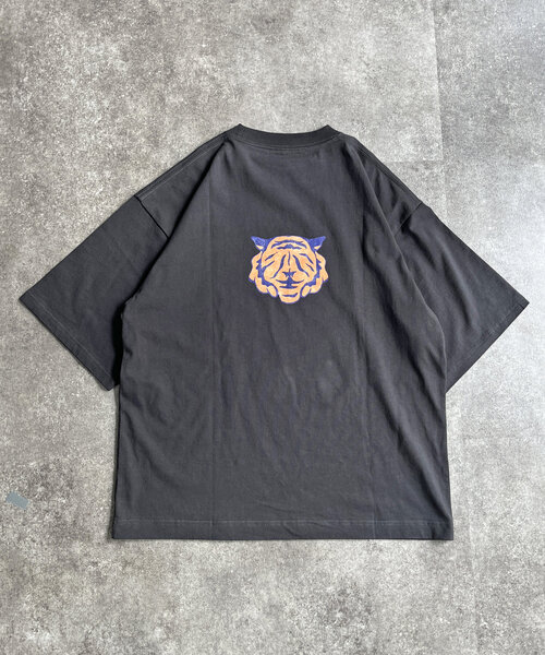 CPCM（シーピーシーエム）の「ヴィンテージライク動物T（Tシャツ/カットソー・レディース・ホワイト/チャコールグレー/グレー/サックスブルー・MEDIUM/LARGE）」の22枚目の写真